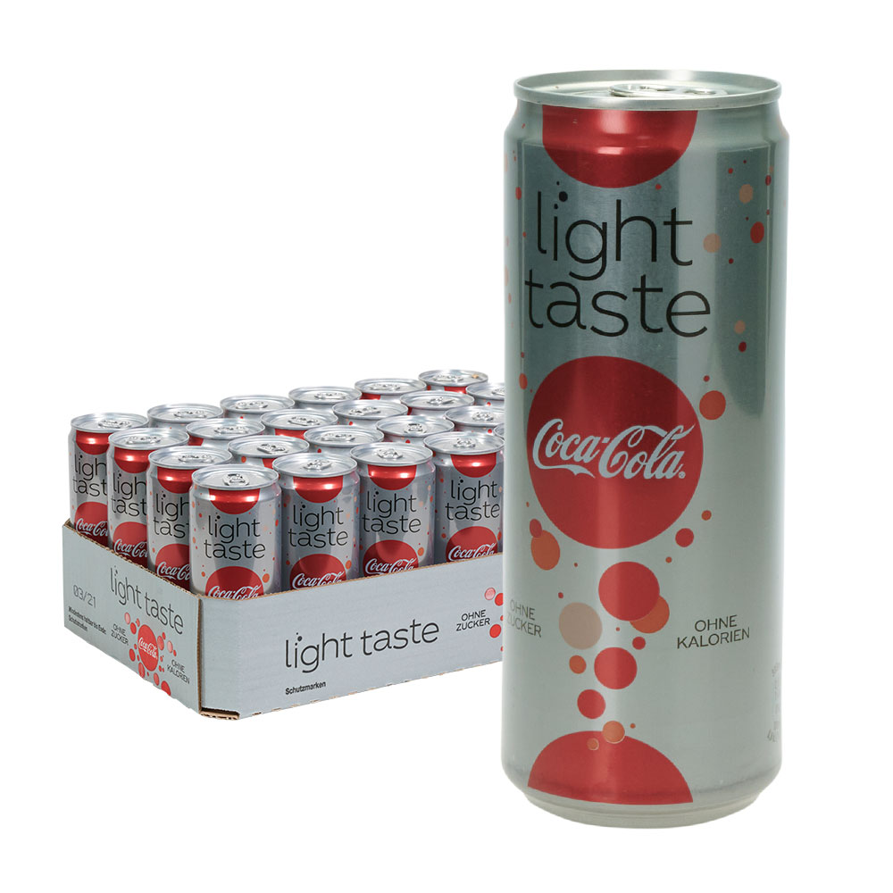 Coca-Cola Light 24 x 0,33L Dose  Getränke Lieferung in Mönchengladbach  schnell und zuverlässig